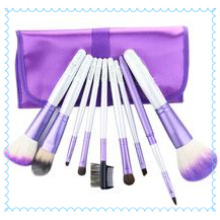 Herramientas de pincel de sombra de ojos de base Pinceles de maquillaje Set 10PCS